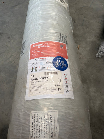 Silentnight Just Snug Memory Hybrid Rolled Mattress King Size