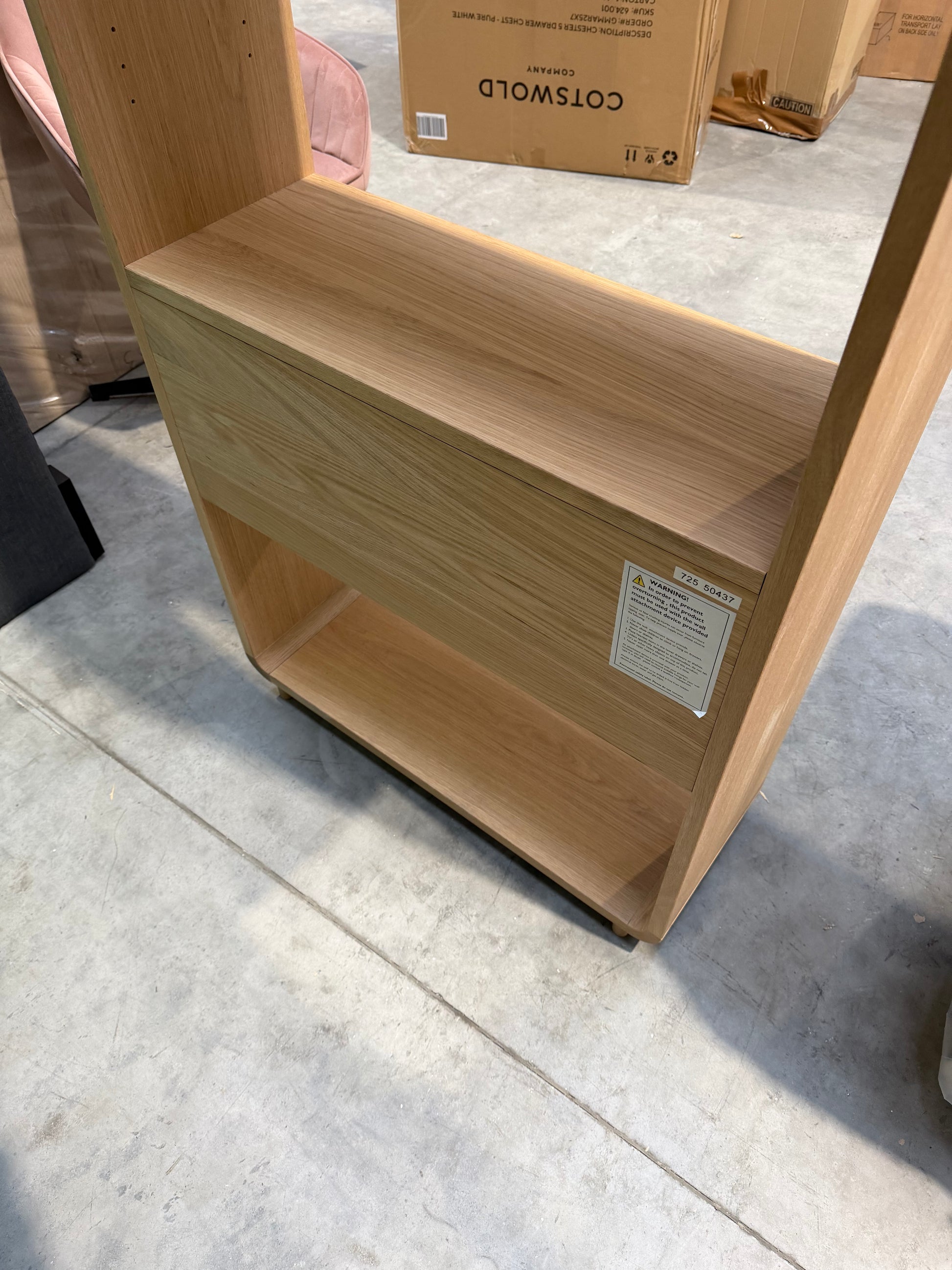 John Lewis Ebbe Gehl for John Lewis Mira Wide 2 Drawer Bookcase