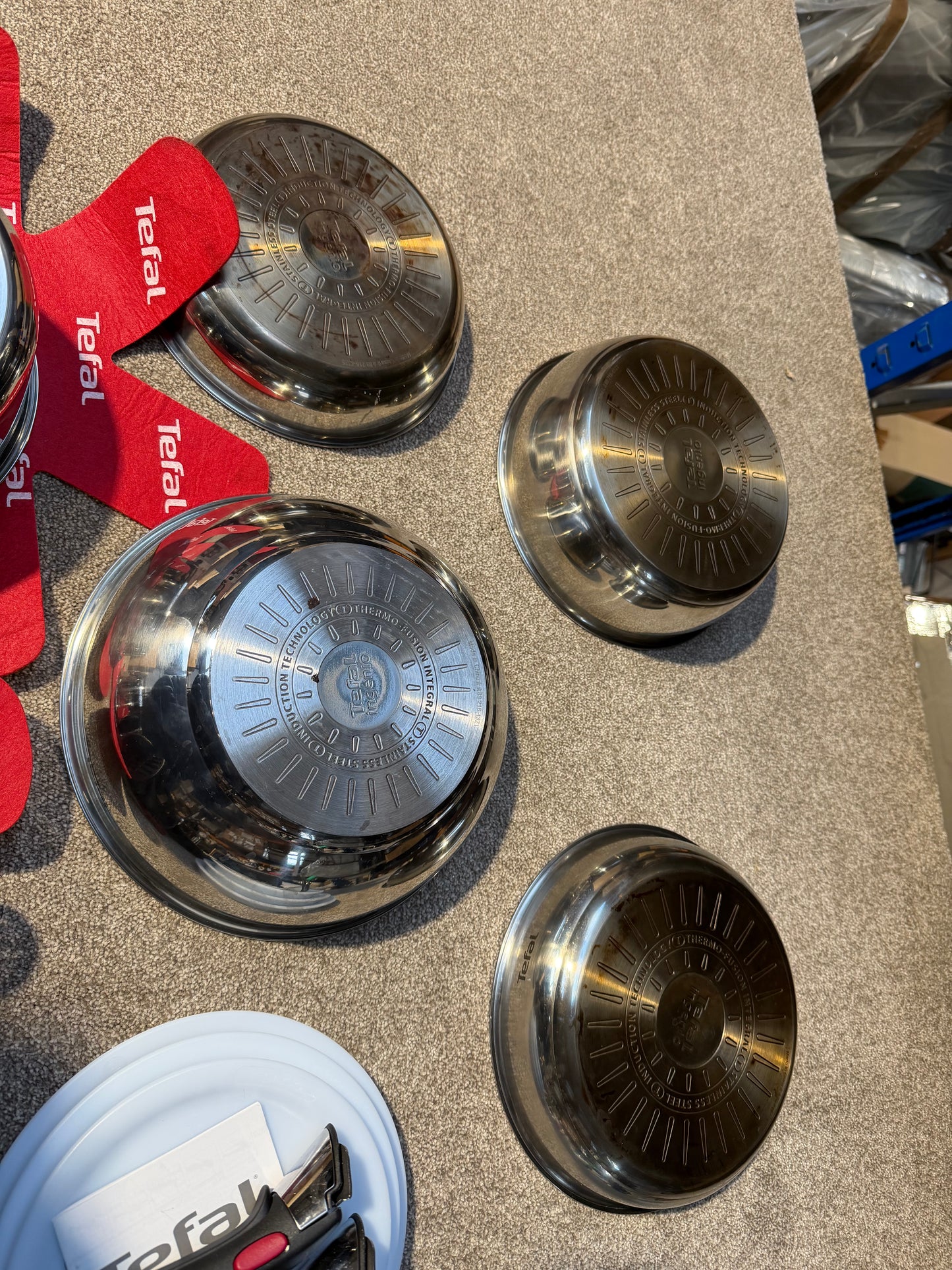 Tefal Ingenio Emotion Stainless Steel Pans, Lids & Utensils Set, 22 Piece