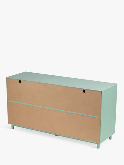 John Lewis chest of drawers Format 3+3 Chest Green