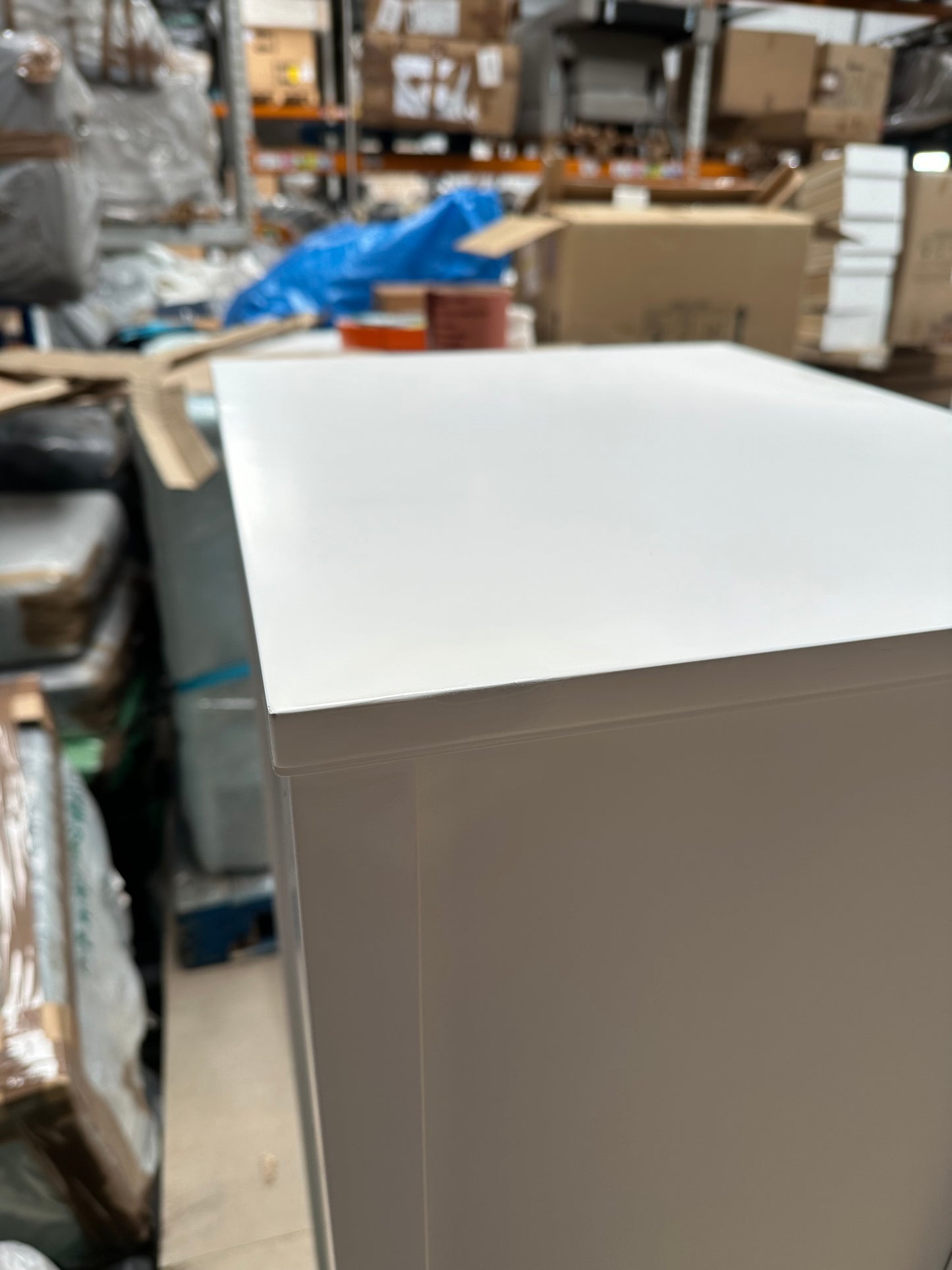 John Lewis ANYDAY Wilton 6 Drawer Tallboy Chest White