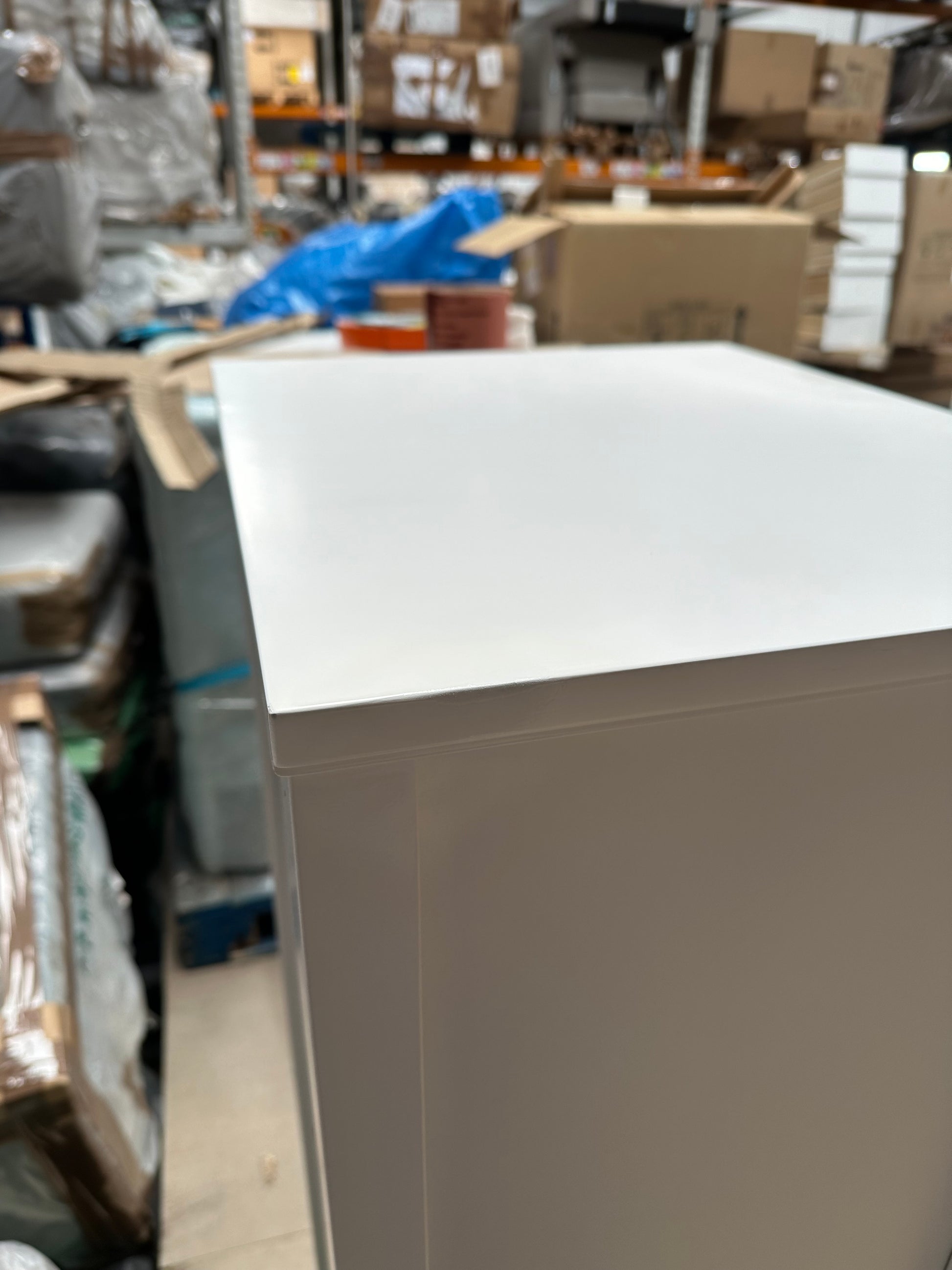 John Lewis ANYDAY Wilton 6 Drawer Tallboy Chest White