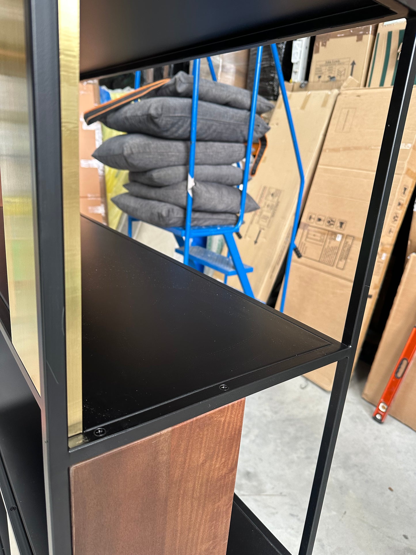 Swoon John Lewis + Swoon Brunel Wide Shelving Unit, Brown