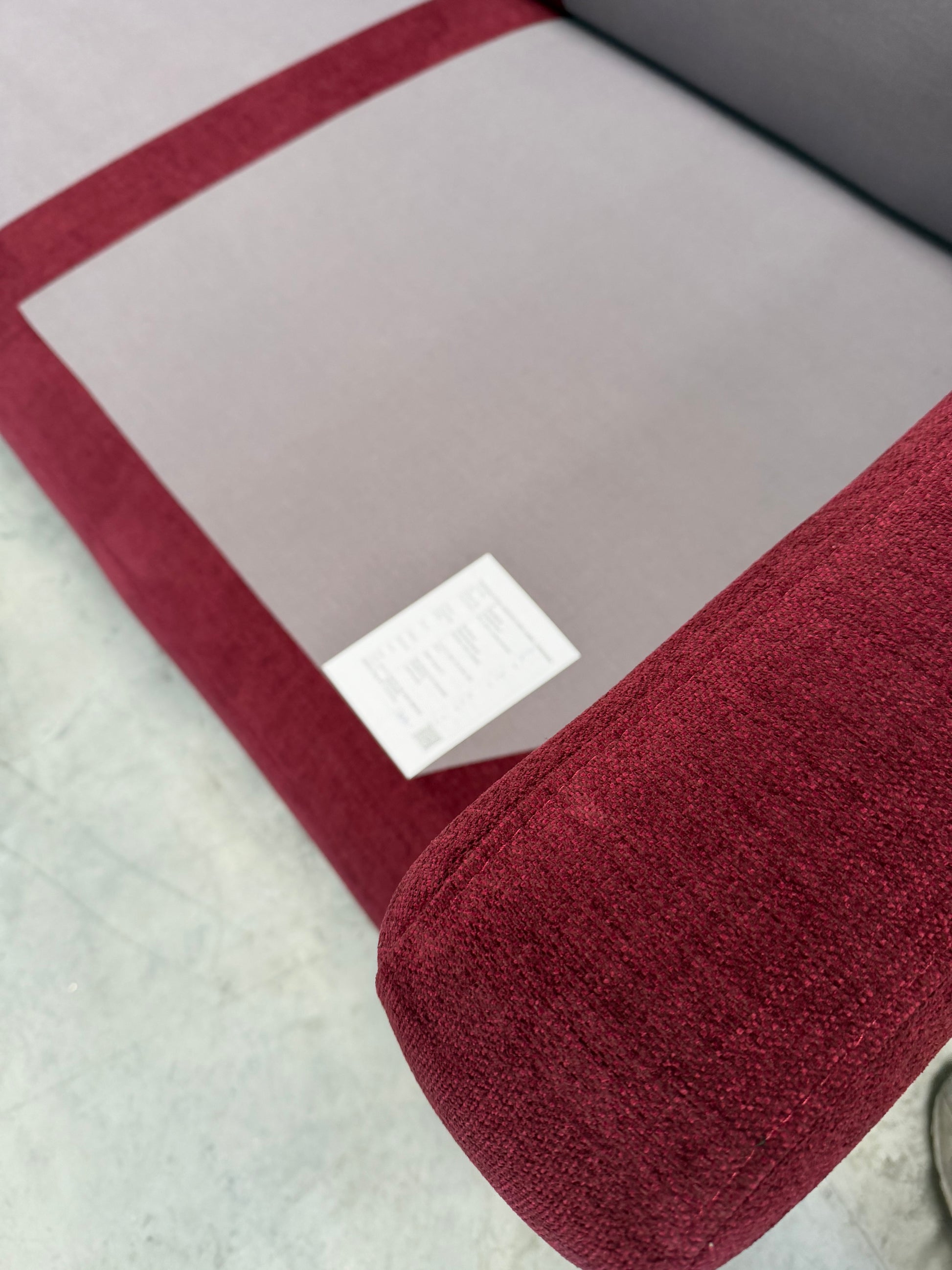 John Lewis Camden 5+ Seater Corner Sofa in Mulberry