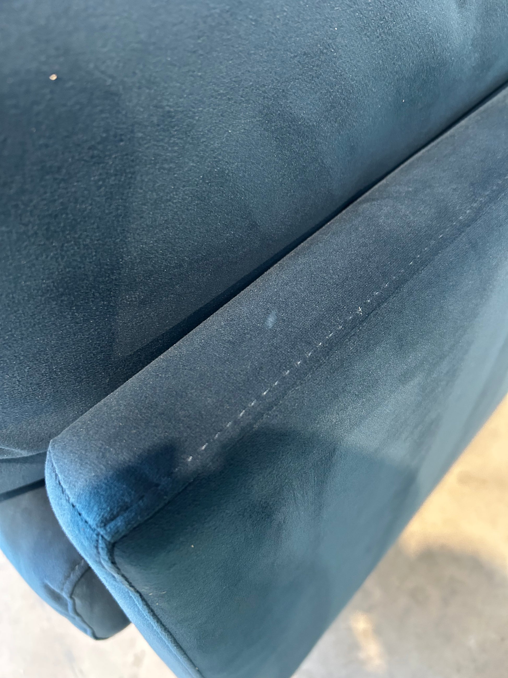 Swyft Model X01 Large 3 Seater Sofa Velvet Teal