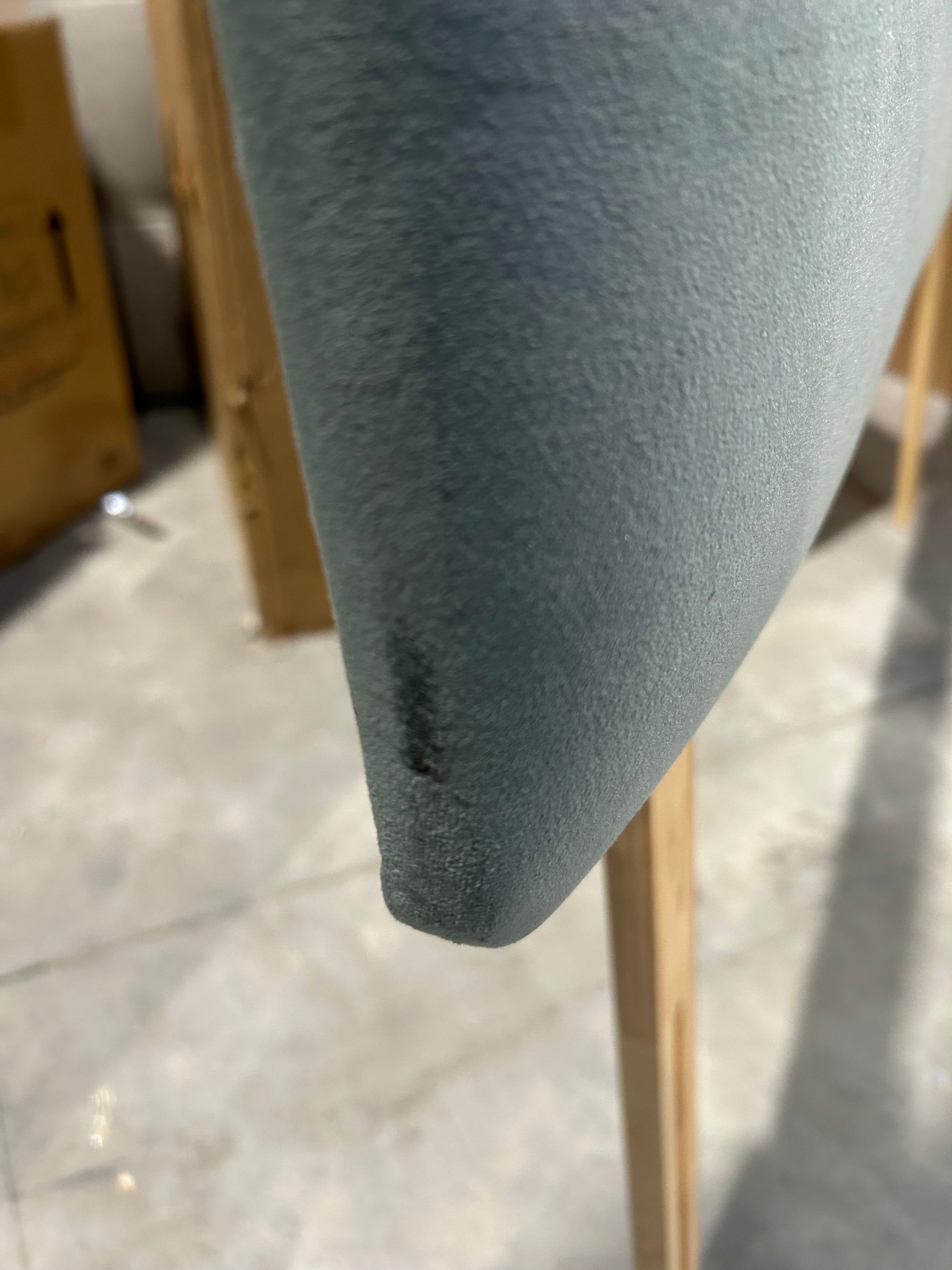 Sonning Upholstered Headboard, King Size, Deep Velvet Eau De Nil