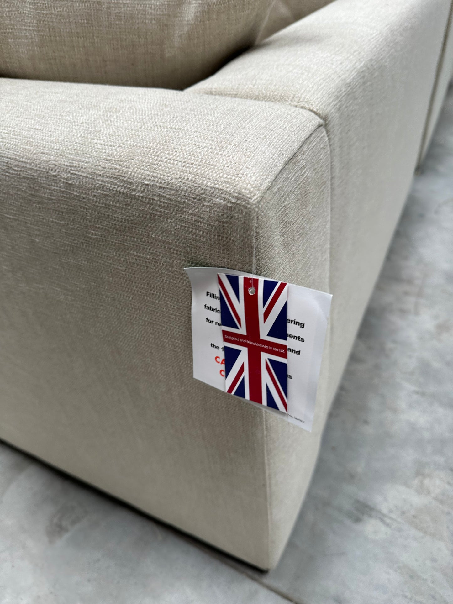 John Lewis Tokyo Medium RHF Corner Group Aquaclean Connie Natural