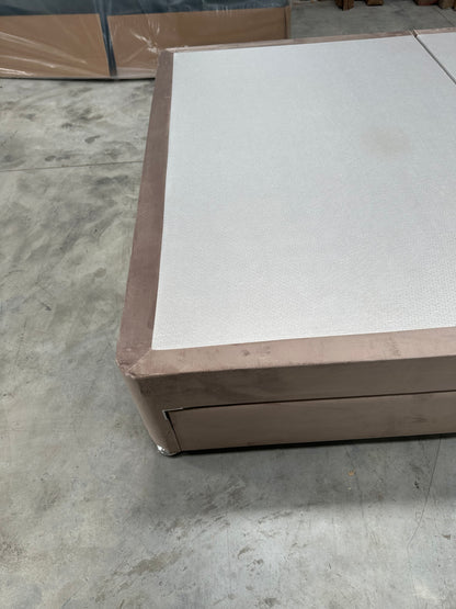 Silentnight 4 Drawer Divan Base, King Size, Velvet Mink