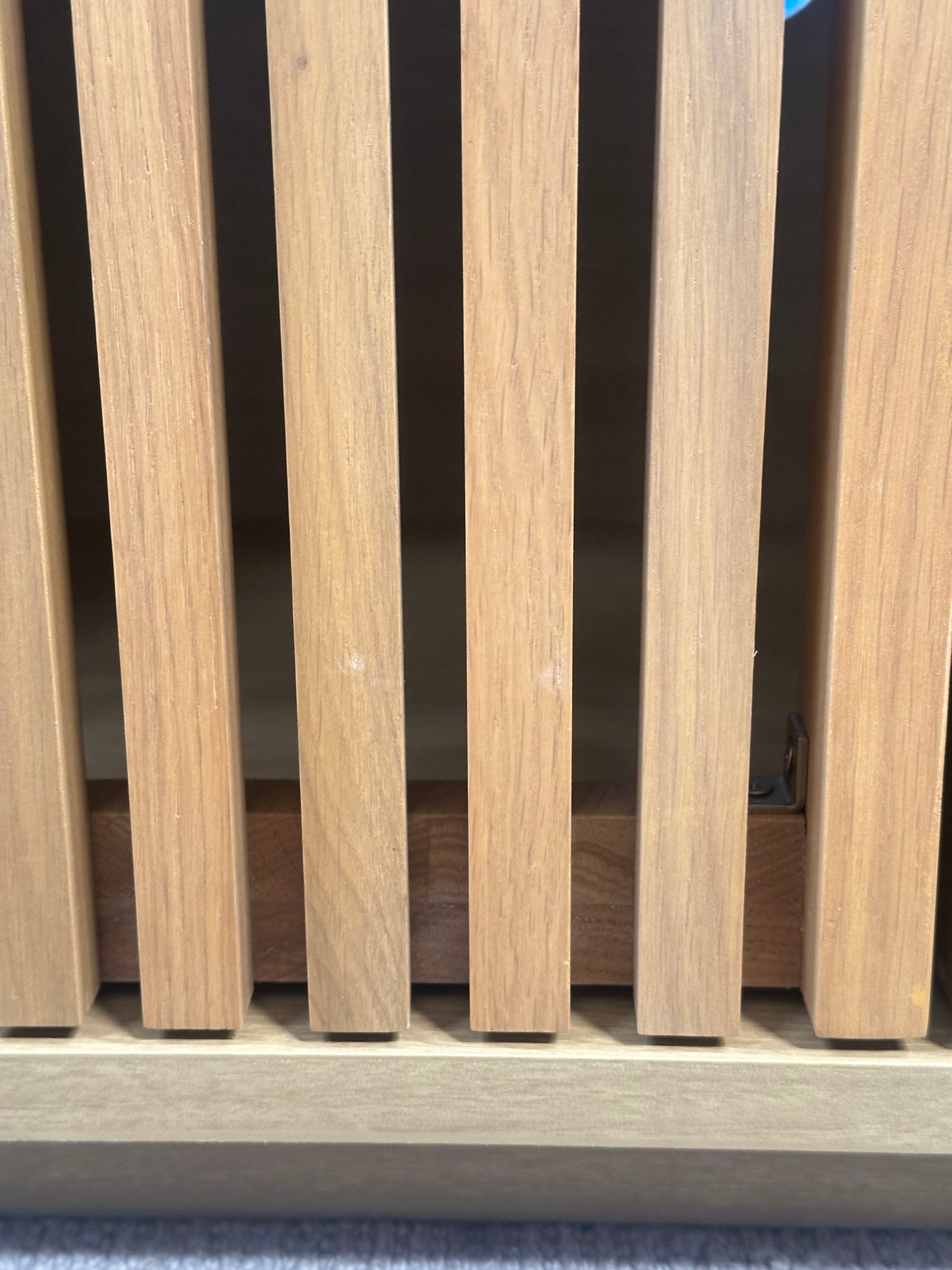 John Lewis Slatted TV Stand Sideboard for TVs up to 60in  Oak