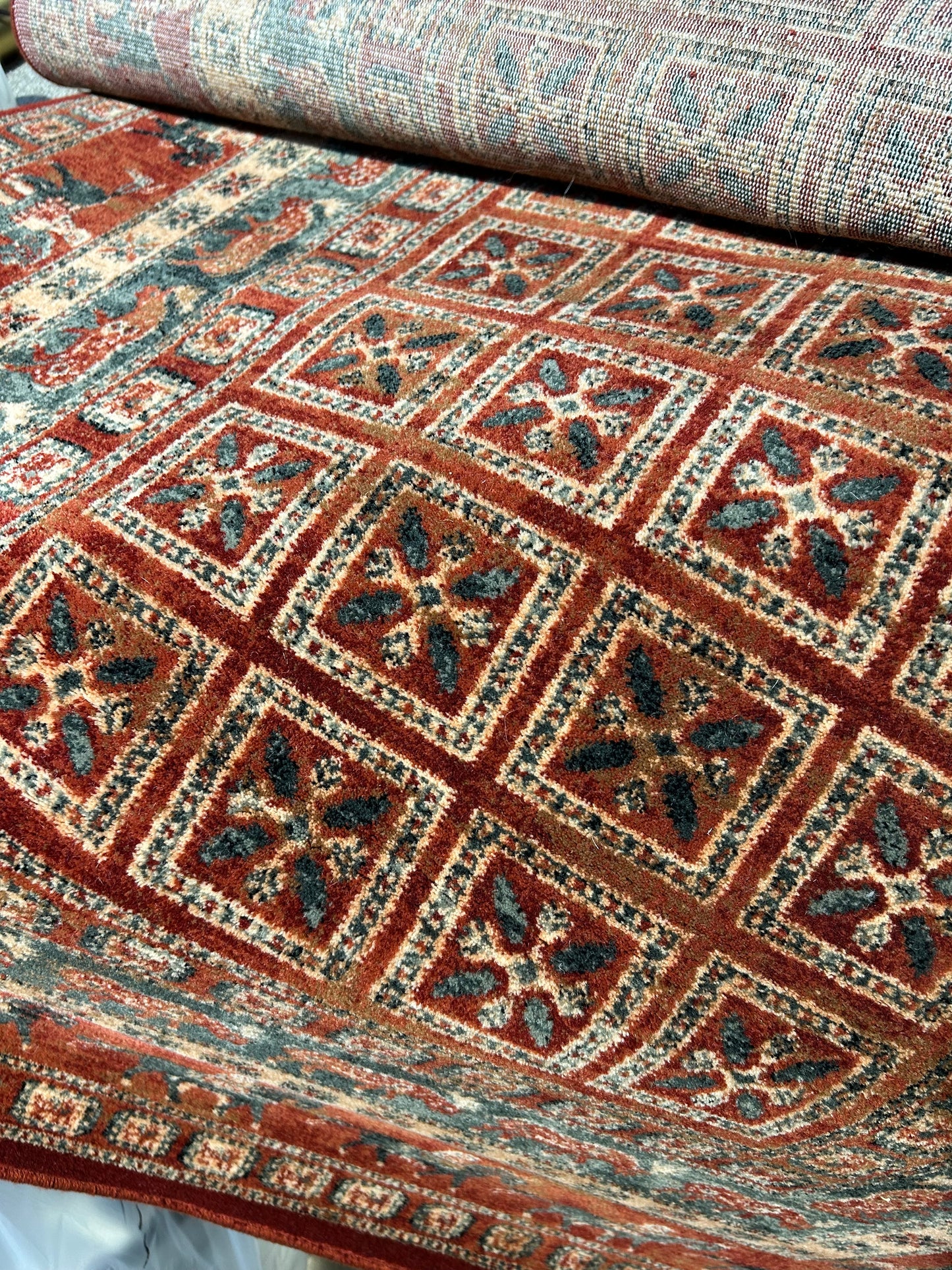 John Lewis Royal Heritage Pazyrk Rugs, Red, L200 x W135cm