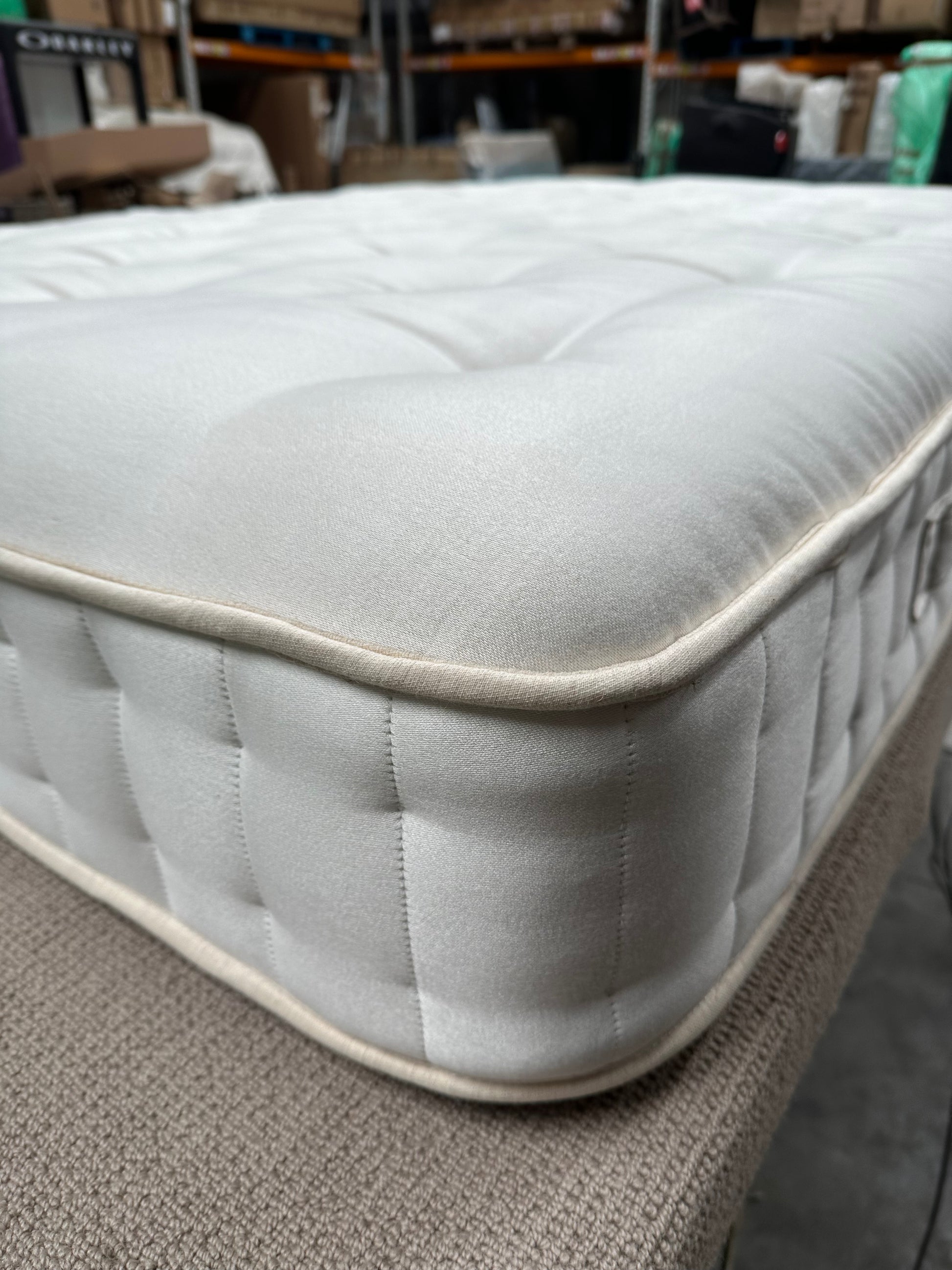 John Lewis British Natural Collection Linen 3250 Mattress, Firmer Tension, King Size