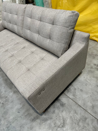 John Lewis Draper II Large 3 Seater Motion Sofa, Light Leg, Aquaclean Aston Natural