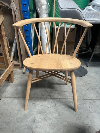 ercol for John Lewis Shalstone Dining Armchair, Oak