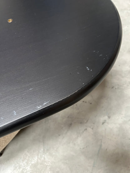 John Lewis Dining Table Black Anton 4 Seater