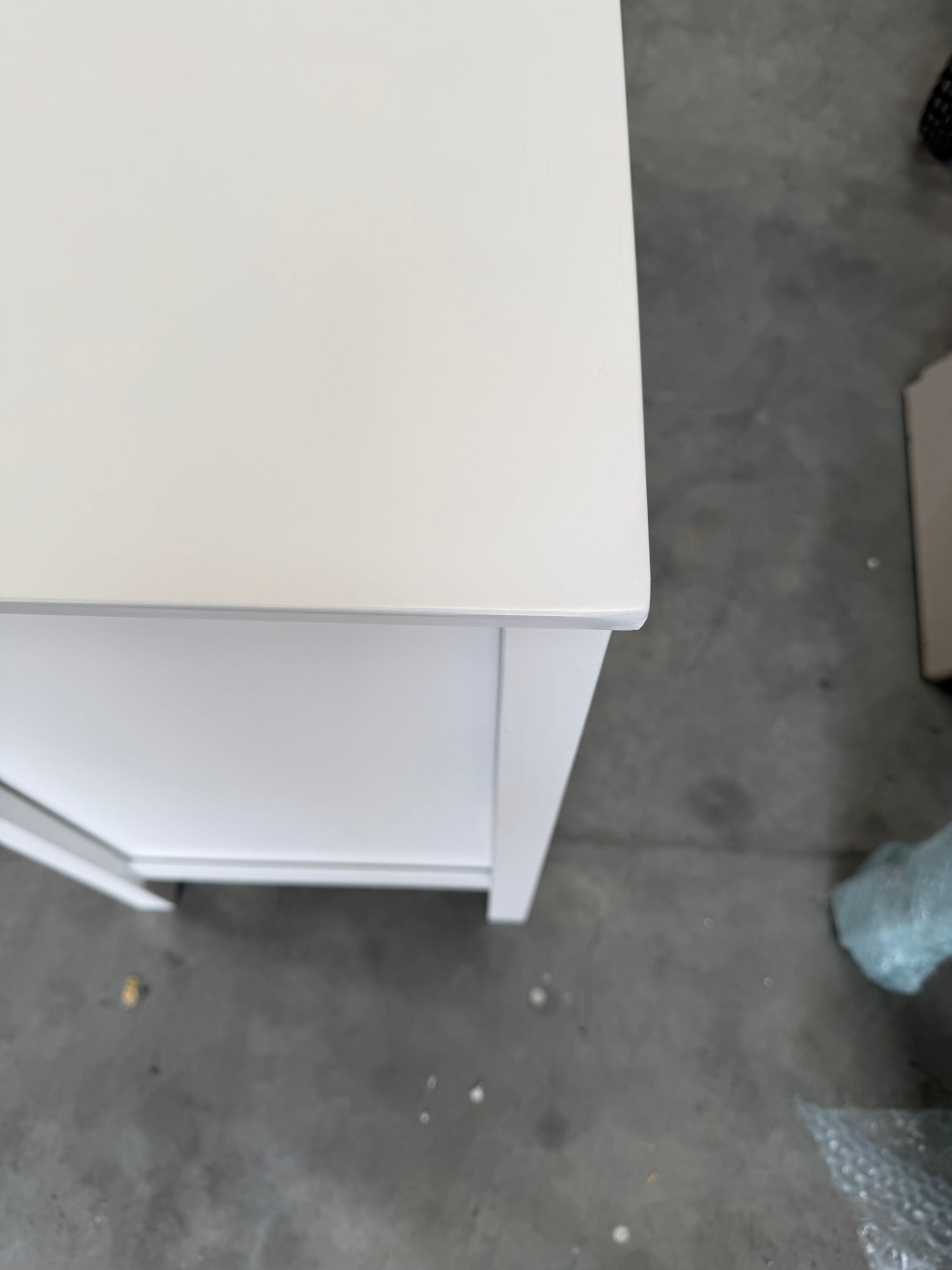John Lewis Chest of Drawer White Wilton 7 Drawer Chest
