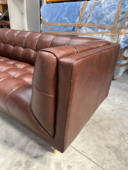 At The Helm Grace Large 3 Seater Leather Sofa Grand Coco