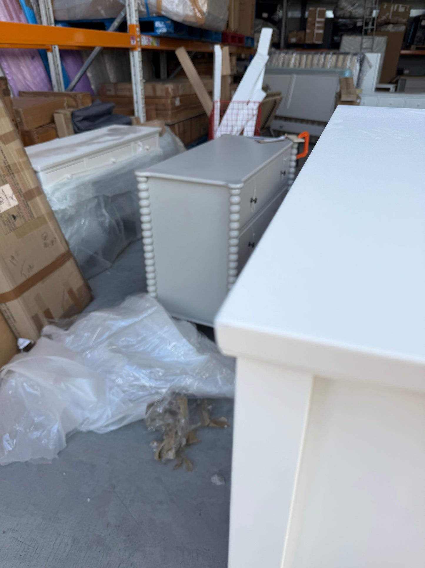 John Lewis Chest of Drawers 6 Drawer Chest White