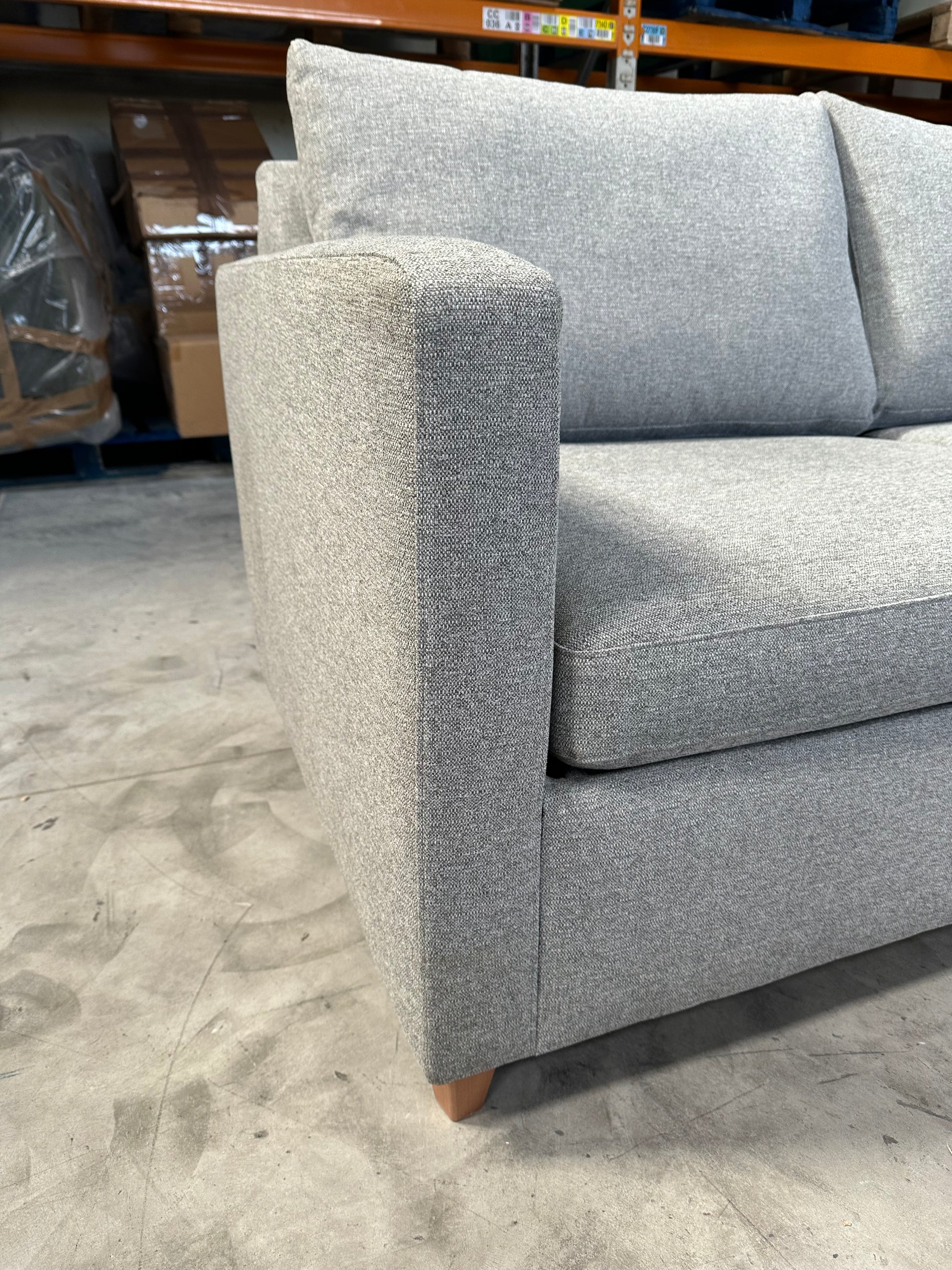 John Lewis Bailey II Double Sofabed Grey Aquaclean Connie