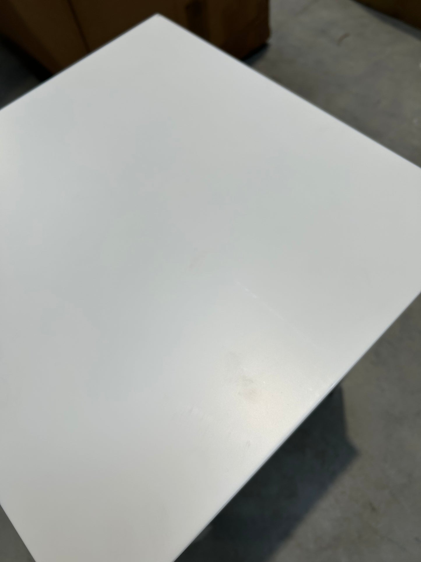 John Lewis Wilton 2 Drawer Bedside Cabinet White