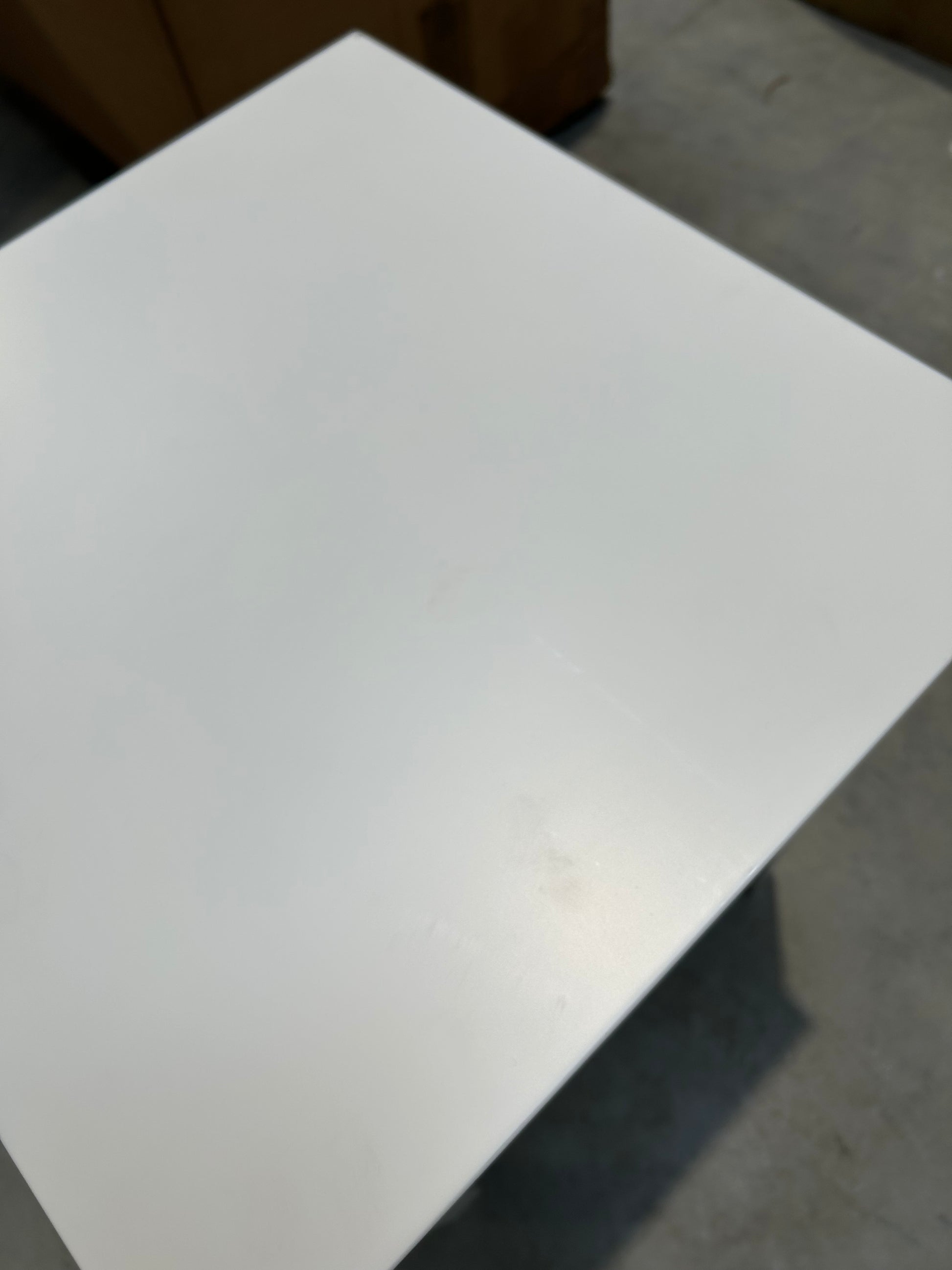 John Lewis Wilton 2 Drawer Bedside Cabinet White