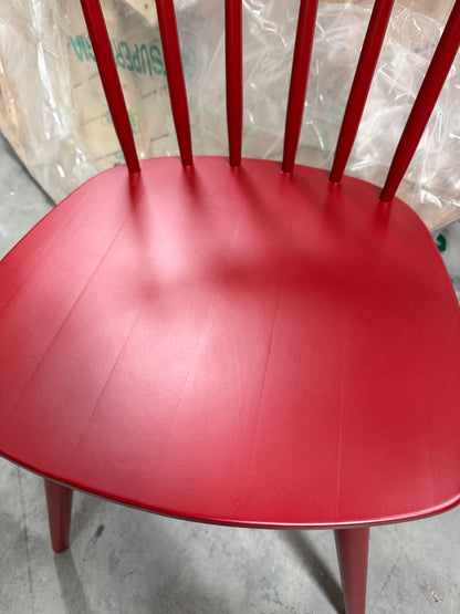John Lewis Spindle Dining Chair Single Rosehip