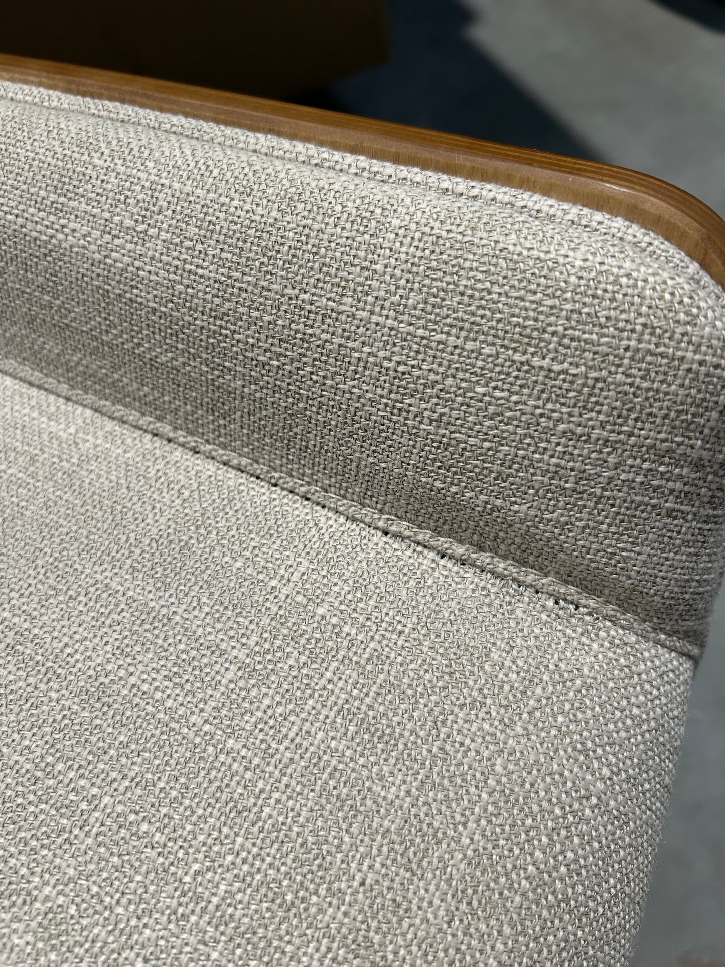 MELROSE OFFICE CHAIR NATURAL - LIST