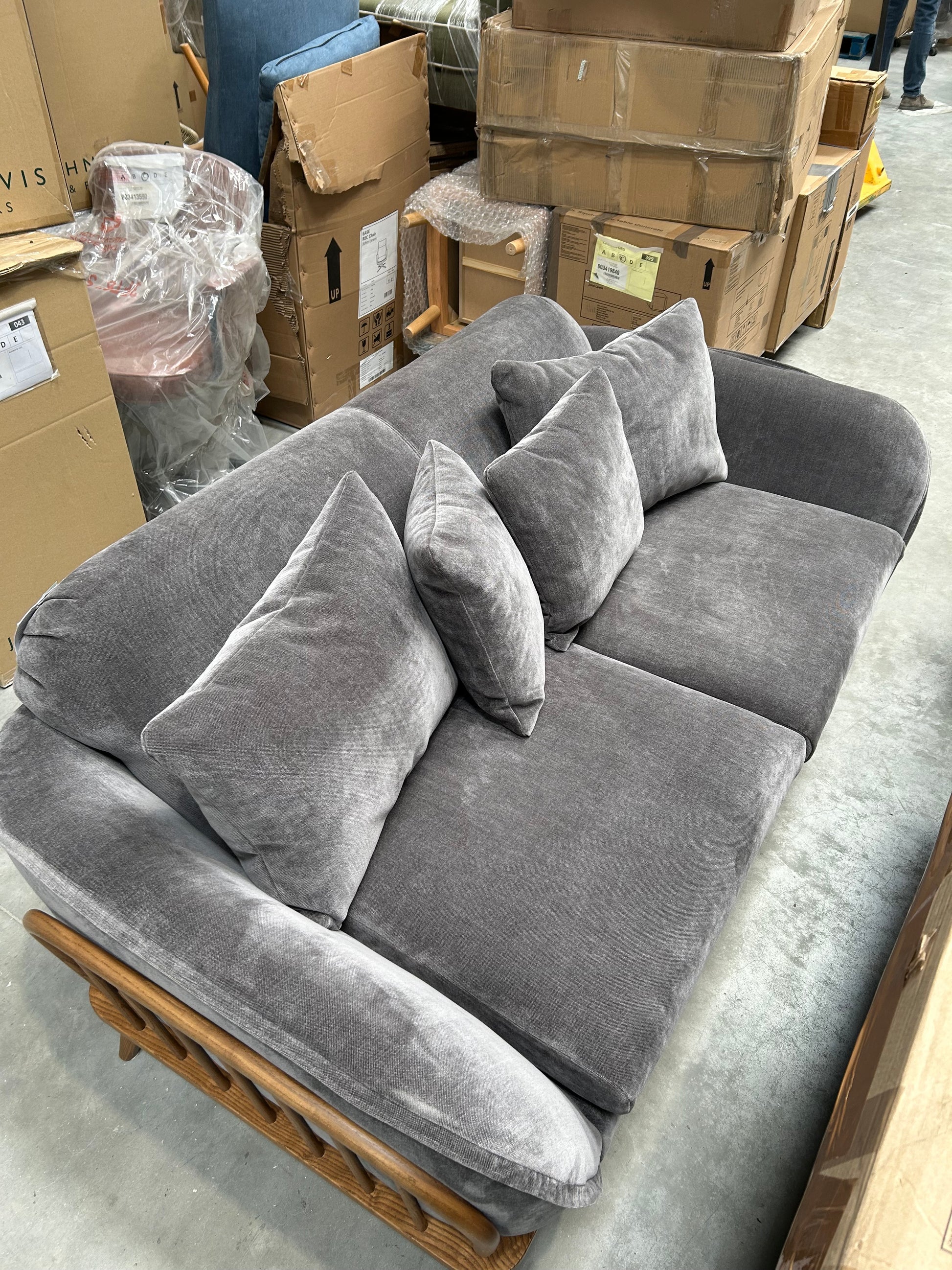 ERCOL HEXTON MED WEAVE NAT - LIST