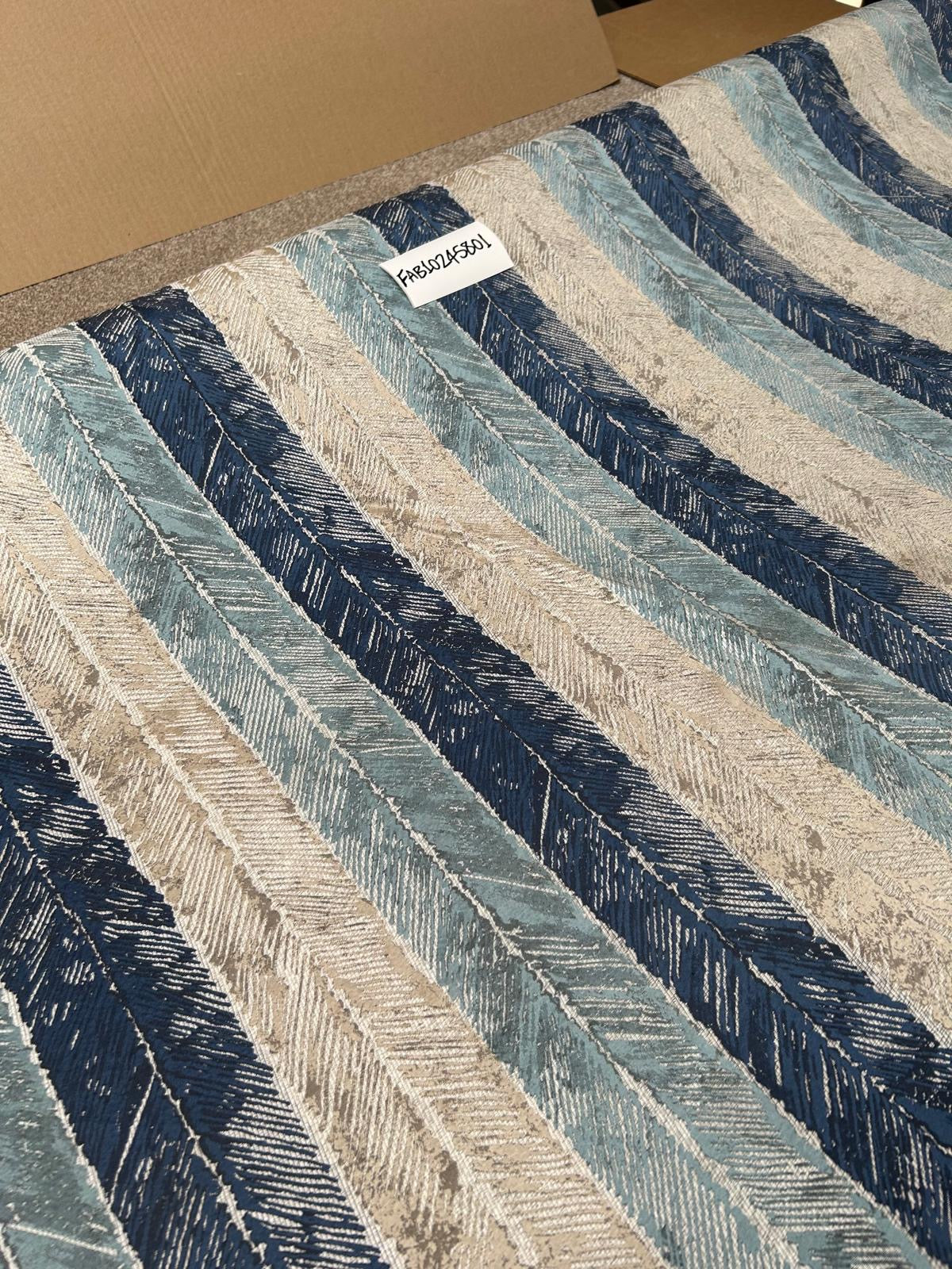 Harlequin Walchia Furnishing Fabric, Indigo/Sky/Shell 7M £68.00M