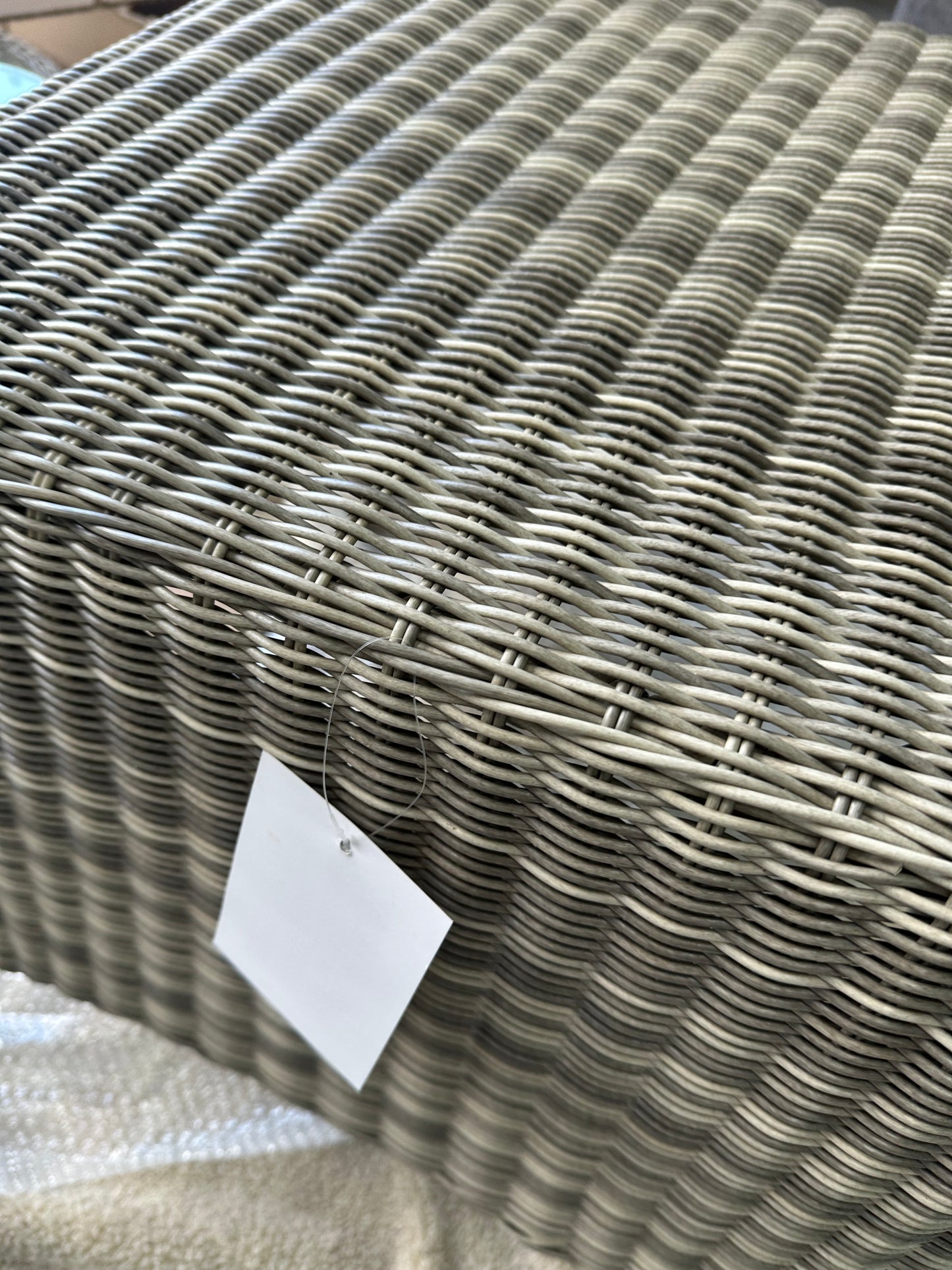 John Lewis Dante 4-Seater Round Glass Garden Dining Table