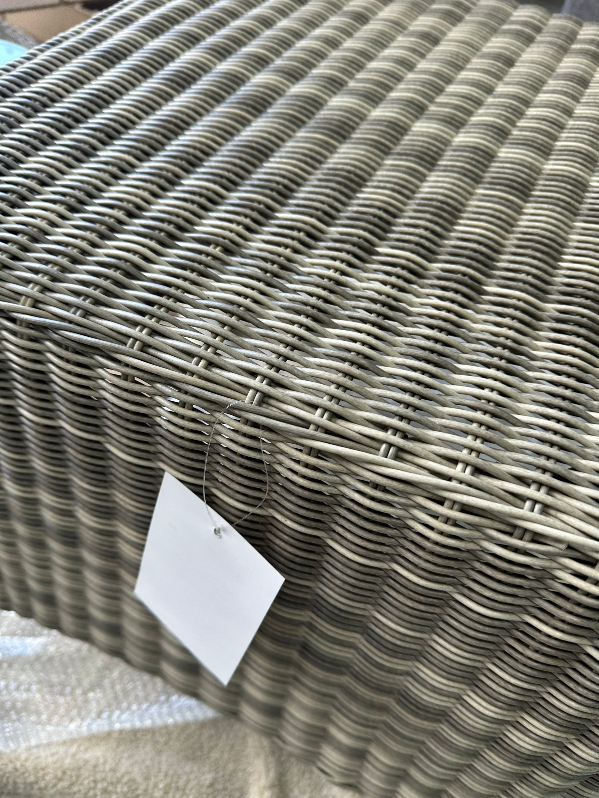 John Lewis Dante 4-Seater Round Glass Garden Dining Table