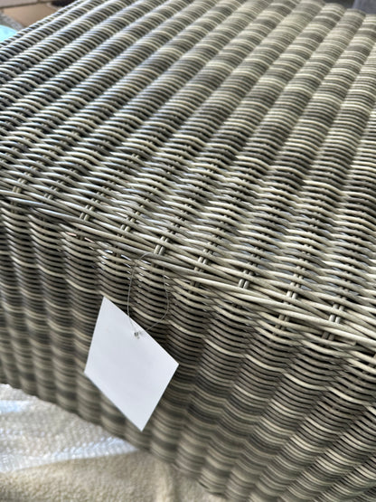 John Lewis Dante 4-Seater Round Glass Garden Dining Table