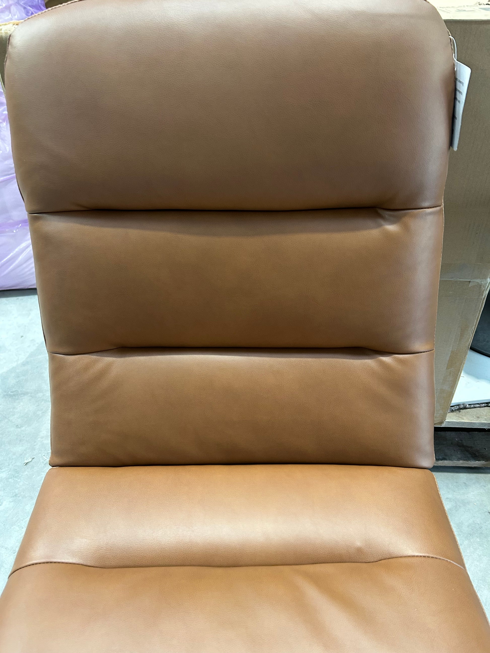 John Lewis Radcliffe Office Chair, PU Vinyl, Tan