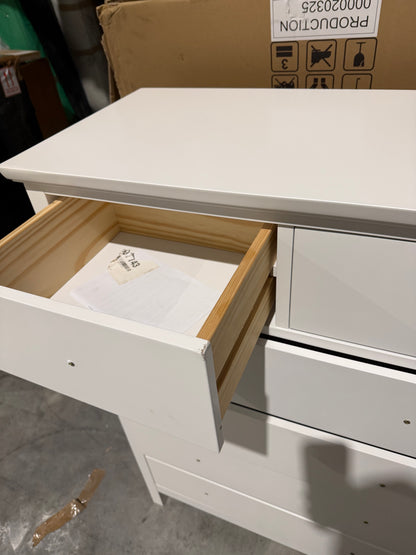 John Lewis Chest of Drawer Wilton 6 Drawer Chest White