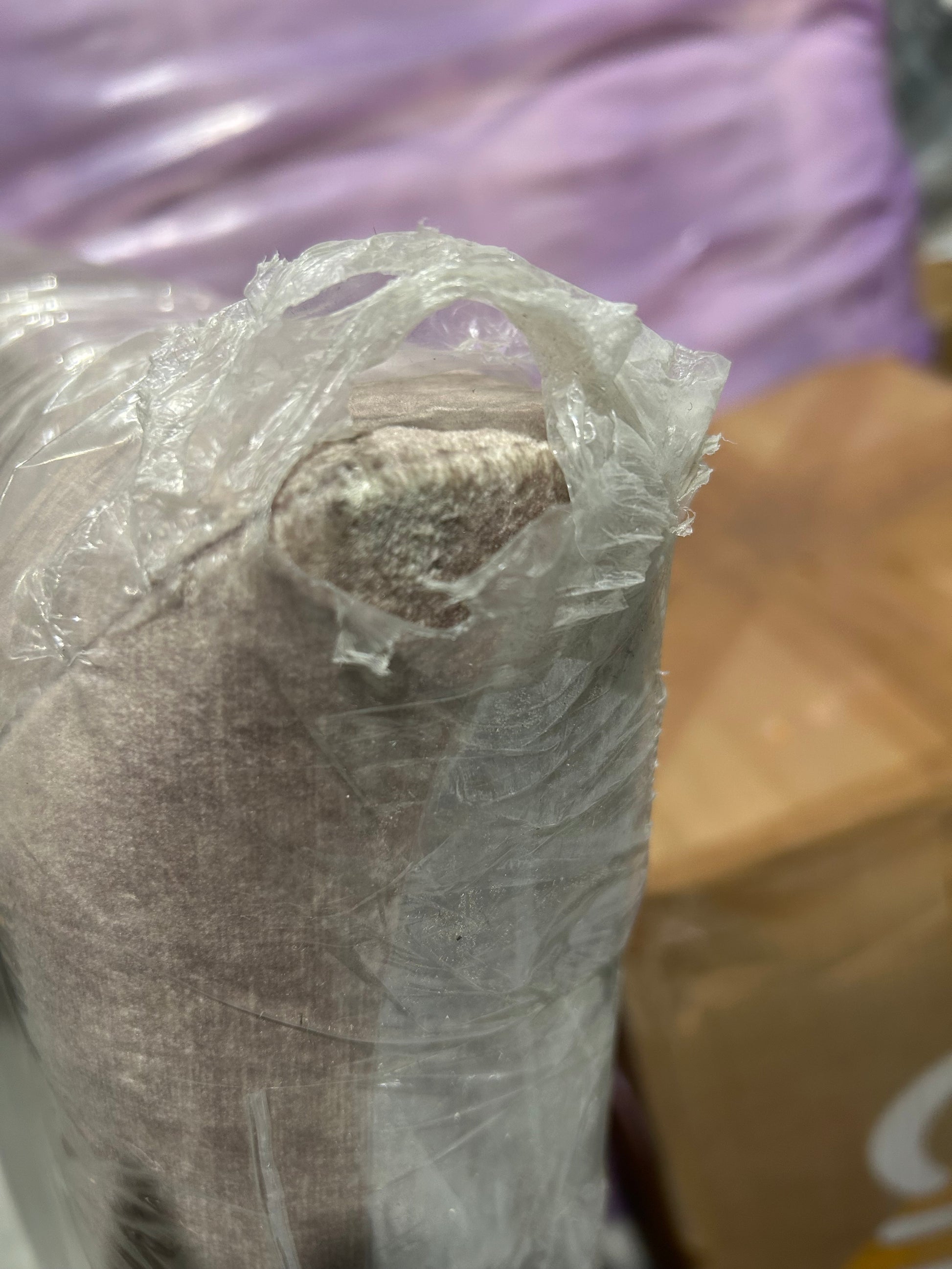 TEMPUR® Southwold Full Depth Upholstered Headboard, Double, Stone