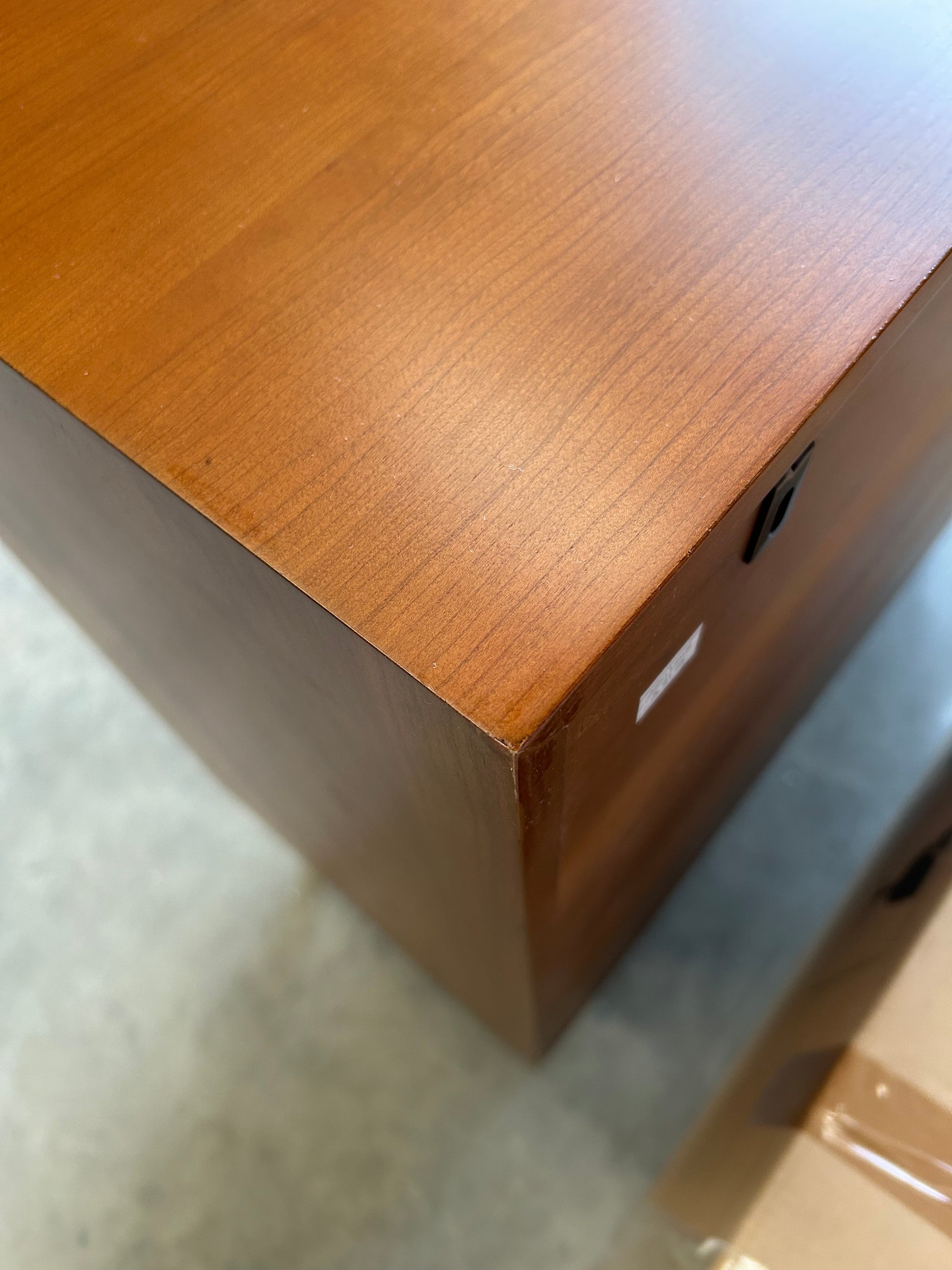 John Lewis Marquetry 5 Drawer Wood Chest, Natural