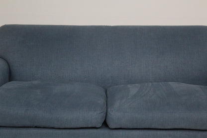 John Lewis Otley Large 3 Seater Sofa In Linen Loch Blue