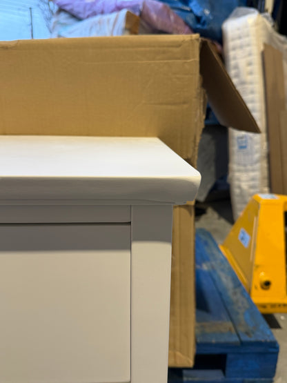 John Lewis Chest of Drawer White Wilton 7 Drawer Chest