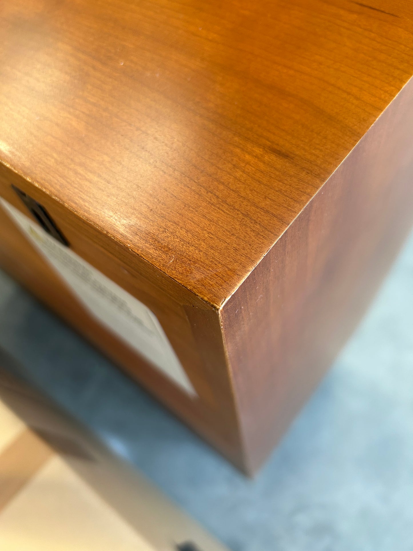 John Lewis Marquetry 5 Drawer Wood Chest, Natural