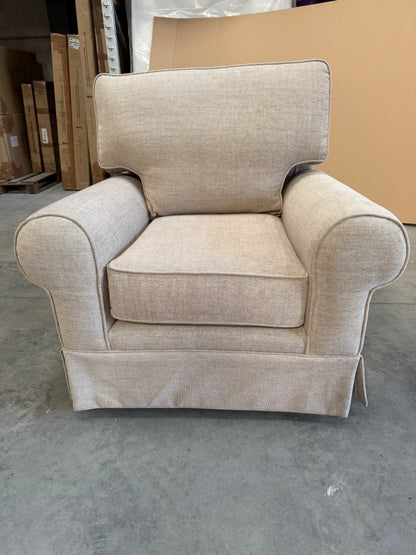 John Lewis Padstow II Armchair Chunky Chenille Natural