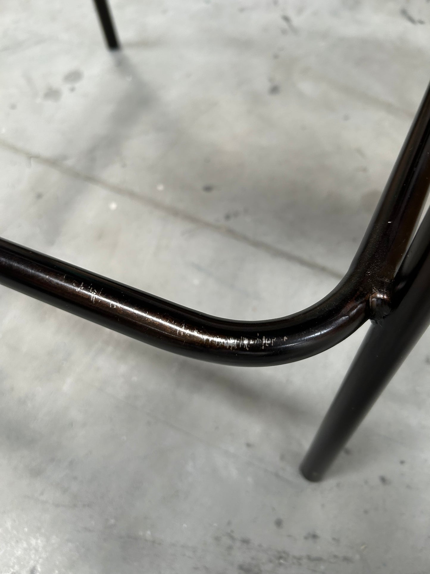 nkuku Ukari Counter Chair Chocolate Brown - LIST