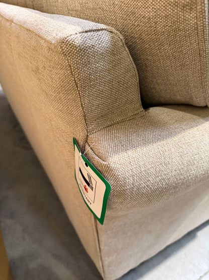 John Lewis Charlotte II Large 3 Seater Sofa Brushed Tweed Mole