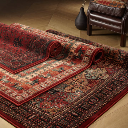 John Lewis Royal Heritage Pazyrk Rugs, Red, L200 x W135cm