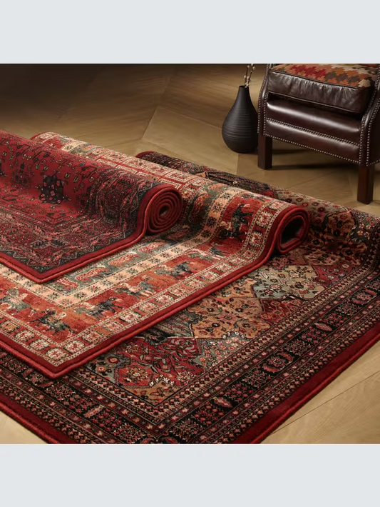 John Lewis Royal Heritage Imperial Baktian Rug, Red, L160 x W80cm