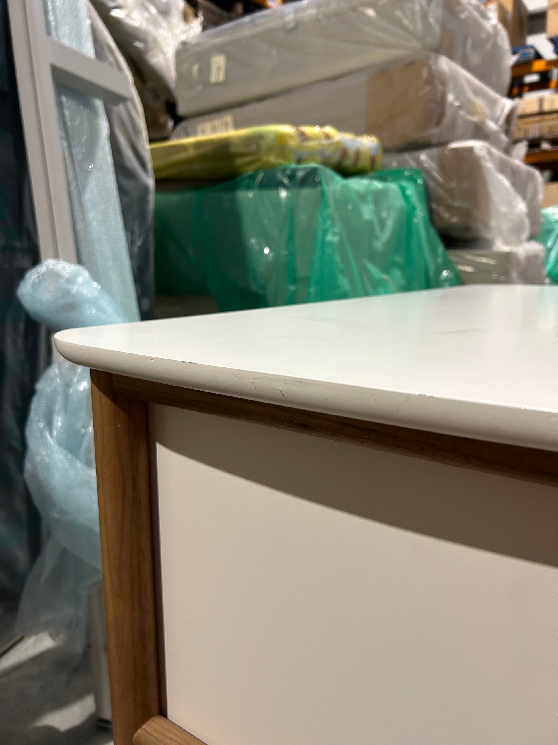 John Lewis Bonn 3 drawer Bedroom Chest of Drawers White Natural