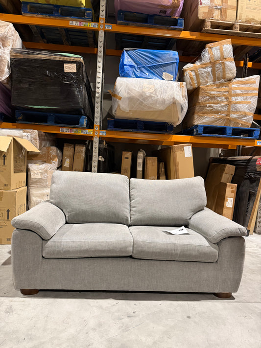 John Lewis Camden Medium 2 Seater Sofa Easy Clean Chenille Steel