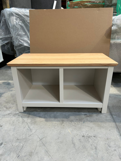 John Lewis ANYDAY Wilton Hallway Bench, Linen