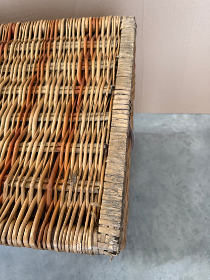 John Lewis Modern Country Woven with Leather Strap, Natural