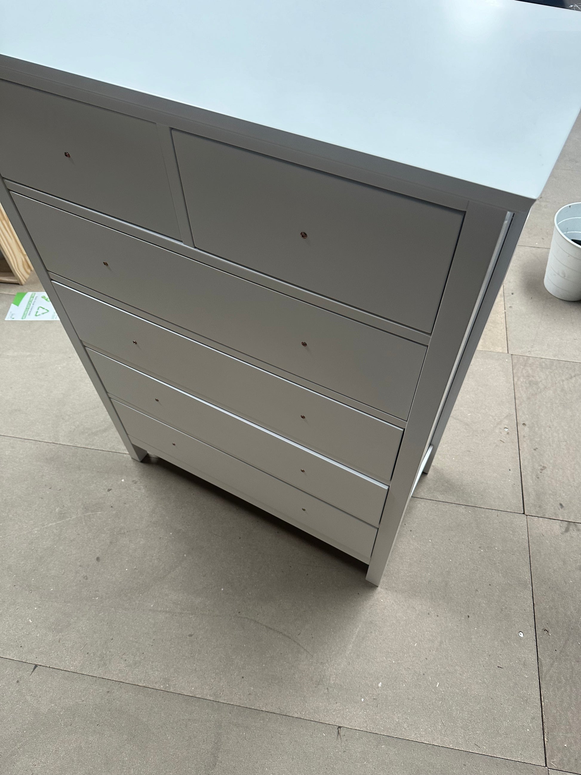 John Lewis Chest of drawers Wilton 6 Drawer Chest White
