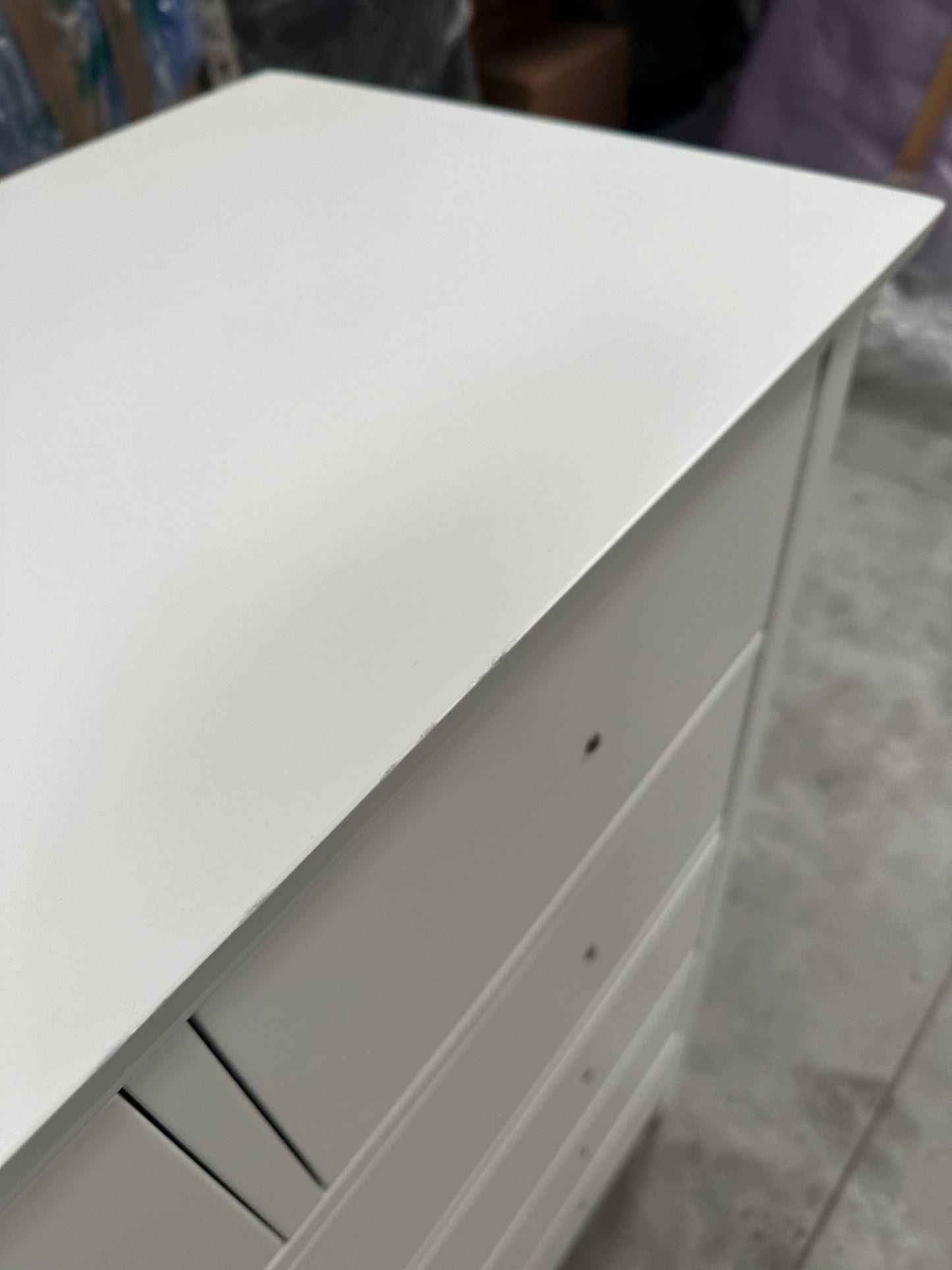 John Lewis Wilton 6 Drawer Chest White