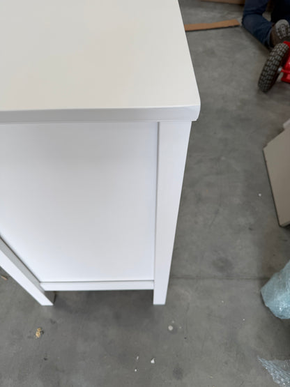 John Lewis Chest of Drawer White Wilton 7 Drawer Chest